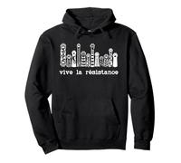 Vive La Resistance Protest Sign,Resist Cat Paw Womens Rights Sudadera con Capucha