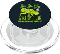 Vive la Vida como una Tortuga, Reduce la Velocidad y disfrútala PopSockets PopGrip para MagSafe