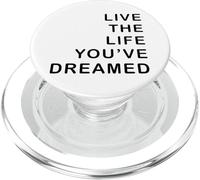 Vive la Vida Que has soñado - Inspiración Motivacional PopSockets PopGrip para MagSafe