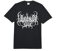 Vive la Vida, ríe, ama, al Estilo Death Metal Comfort Colors Adult Heavyweight T-Shirt