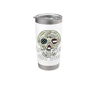 VIVE LIBRE O MUERTE Vaso térmico de acero inoxidable de doble pared