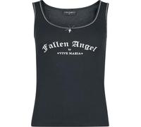 Vive Maria Fallen Angel Mujer Top Negro L 95% algodón, 5% elastán Regular
