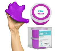 Vive Masilla terapéutica para adultos, para terapia de manos (paquete de 2) - Herramientas sensoriales ocupacionales para aliviar el estrés - Ejercicio físico, dolor de dedos, fuerza de agarre