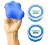 Vive Masilla terapéutica para adultos, para terapia de manos (paquete de 2) - Herramientas sensoriales ocupacionales para aliviar el estrés - para ejercicio físico, dolor de dedos, fuerza de agarre,