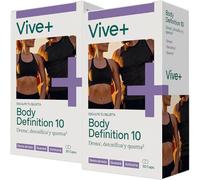 Vive+ Mujer 10 Dieta 10 - 2 paquetes de 30 cápsulas con diente de león, guaraná, café verde, té rojo y achicoria - Apoyo natural para detox, pérdida de peso y metabolismo energético