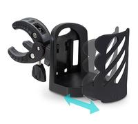 Vive Portavasos para silla de ruedas (XL) - Universal, ajustable, accesorio de clip para andador, rodador, scooter eléctrico de movilidad, cochecito, bicicleta y silla, accesorio para botella de agua