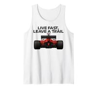 VIVE RÁPIDO, DEJA UN CAMINO Semana de carreras Motorsport Racing Camiseta sin Mangas