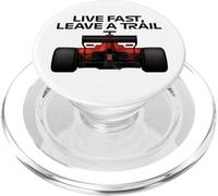 VIVE RÁPIDO, DEJA UN CAMINO Semana de carreras Motorsport Racing PopSockets PopGrip para MagSafe