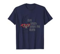 Vive, ríe, déjame en Paz, diversión con Loros Camiseta