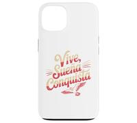 Vive Sueña Conquista Español Diseño de Cita Motivacional Carcasa para iPhone 13