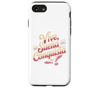 Vive Sueña Conquista Español Diseño de Cita Motivacional Carcasa para iPhone SE (2020) / 7 / 8