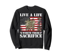 Vive una Vida digna de su Sacrificio Sudadera