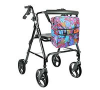 Vive Zimmer - Bolsa de Viaje Universal con Ruedas para Llevar Accesorios en Silla de Ruedas, andadores y sillas de Transporte, Cesta Ligera para Laptop para discapacitados, médicos discapacitados