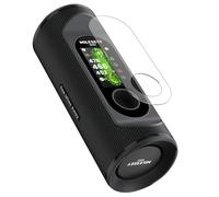 Vivelancia Protector de pantalla de vidrio templado compatible con altavoz MiLESEEY GeneSonic Pro Golf, antiarañazos, sin burbujas, fácil instalación, película transparente HD
