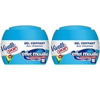 Vivelle Dop - Gel para el cabello en los Vitamines efecto mojado Force 5 para hombre - 150 ml - juego de 2