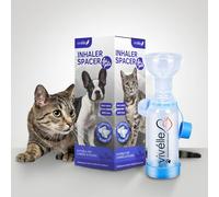 VIVELLE Vivélle - Espaciador de inhalador de mano para mascotas, gato y perro, para MDI