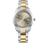 Vivenne Westwood Fenchurch - Reloj analógico de cuarzo para mujer (28 mm), gris
