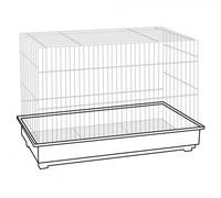 Vivero Doble para aves - Opción: Fondo