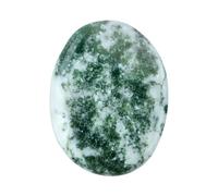 VIVES DE LA CORTADA - Rodado Plano de Ágata Árbol - Minerales Naturales - Piedras Naturales - Piedras Preciosas - Origen: Brasil