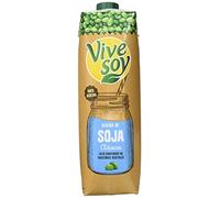 Vivesoy - Bebida de Soja Natural - Pack de 6 x 1 L - Total: 6 L [Pack de 2]