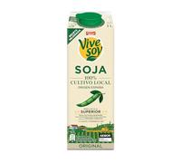 Vivesoy - Bebida Vegetal de Soja 100% Cultivo Local - Brik 1L