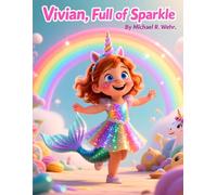 Vivian, Full of Sparkle: A Magical Adventure About Imagination, Unicorns, Mermaids, Rainbows, Dancing, and Dreams for Young Girls