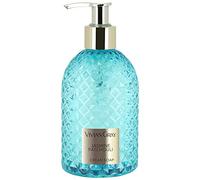 VIVIAN GRAY 3510 Dispensador de jabón con crema Gemstone, jazmín y pachulí, turquesa/oro (300 ml)