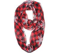 VIVIAN & VINCENT Bufanda de Navidad suave y ligera - - talla única
