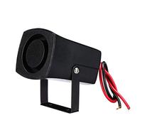 Viviance 12-24V 120Db Coche Policía Alarma De Incendio Cuerno 6 Tonos Advertencia Sirena Beeper Zumbador - 1Pcs