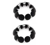 Viviance Clips de ajuste del protector contra salpicaduras del revestimiento del paso de rueda compatible con Re-nault Clio Scenic Megane - Tipo A 20 piezas