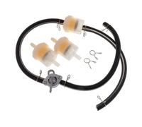 Viviance Kit de grifo de interruptor de gasolina de grifo de combustible universal para tanques de motor de gas generador