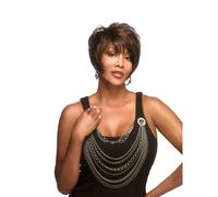 Vivica A. Fox MOORE-V New Futura Fiber PS Cap Wig in Color 1