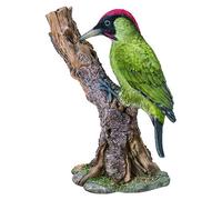 Vivid Arts - Decoración para el hogar o el jardín de pájaro carpintero verde (WBC-GWPK-B)