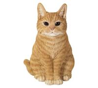 Vivid Arts - Figuras de gatos sentados (gato jengibre)