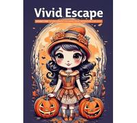 Vivid Escape: Coloring Book | Spooky Fun: A Halloween Coloring Book Adventure for Kids! (26 Spooky and Fun Halloween Designs: A Detailed Coloring Book for Kids Ages 6 and Up!)