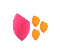 Real Techniques Vivid Escape Xl + Mini Miracle Complexion Sponge Case 4 Pcs
