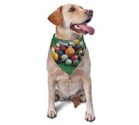 Vivid Mixing Balls - Bufanda triangular para mascotas con estampado gráfico para perros y gatos, bandana ajustable para mascotas y sesiones de fotos