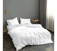 Vivid Torral - Funda Nórdica Blanca Hostelería Polialgodón (Cama 90, 105, 135, 150, 180 cm) Solo Funda Nórdica, No Incluye Fundas De Cojines