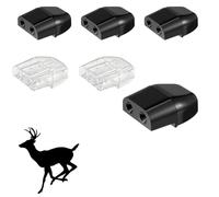 VIVIDRISE Alerta de Silbatos de Ciervo,6 Piezas Ahuyentador De Jabalies Disuasión Ultrasónica, Auyentadores De Jabalies Coche,Ahuyentador Animales Coche para Coche Camión y Motocicleta