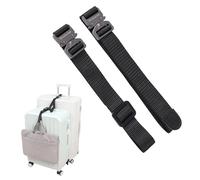 Vividwise Correas de equipaje, correas de conector de equipaje con hebilla de metal para maletas, accesorios de cinturón de viaje para conectar tus 2 equipaje y bolsa juntos (tamaño normal de 1