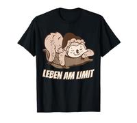 Viviendo al límite de Refranes Divertidos de Perezosos para niñas & Chicos Camiseta