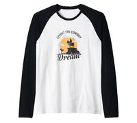 Viviendo el Rodeo de sueños de Vaquero Camiseta Manga Raglan