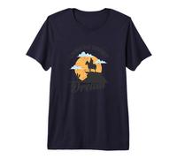 Viviendo el Rodeo de sueños de Vaquero Camiseta Premium