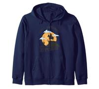 Viviendo el Rodeo de sueños de Vaquero Sudadera con Capucha