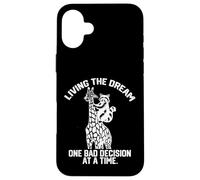 Viviendo el sueño una mala decisión a la vez divertida Carcasa para iPhone 16 Plus