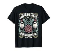 Viviendo el sueño una pesadilla a la vez. Diseño divertido Camiseta