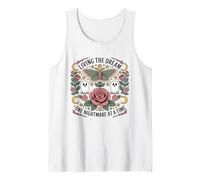 Viviendo el sueño una pesadilla a la vez divertido gótico vintage Camiseta sin Mangas