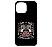 Viviendo el sueño una pesadilla a la vez divertido gótico vintage Carcasa para iPhone 13 Pro Max