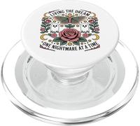 Viviendo el sueño una pesadilla a la vez divertido gótico vintage PopSockets PopGrip para MagSafe