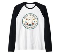 Viviendo el sueño Una Pesadilla a la Vez Fantasma Divertido Camiseta Manga Raglan